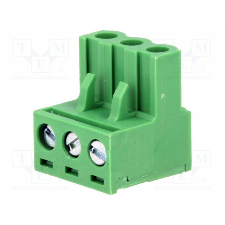 Разъемный клеммник 5мм DEGSON ELECTRONICS 2EDGK-5.0-03P-14-00AH (2EDGK5.00-03P14)