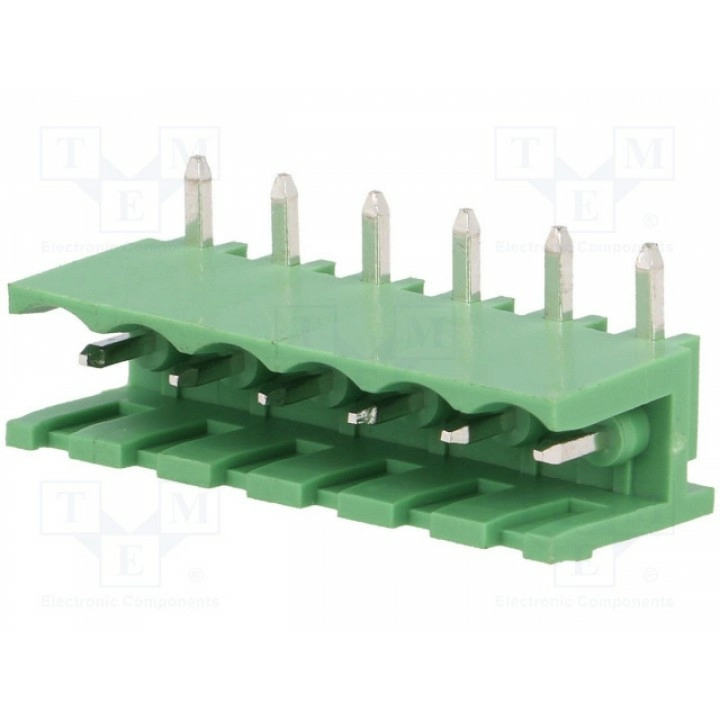 Разъемный клеммник 5мм DEGSON ELECTRONICS 2EDGR-5.0-06P-14-00AH (2EDGR-5.0-06P14)