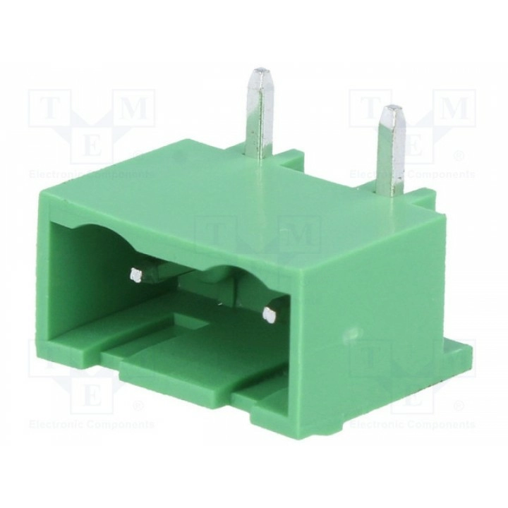 Разъемный клеммник ш.контактов 7, 5мм DEGSON ELECTRONICS (2EDGRC-7.5-02P)