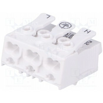 Соединитель монтажный кол-во полюс 3 ELECTRO TERMINAL SLK33N-E-L 88167527