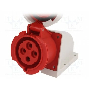Разъем питания ac, трехфазный гнездо PCE 1242-6