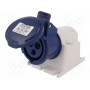 Разъем питания ac, трехфазный гнездо Famatel 23297 (FAM-23297)