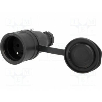 Разъем питания ac гнездо PCE 2411-SW