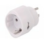Переходник адаптер конфиг.выводов 2p+pe Goobay 45355 (ADAPTER-USA)