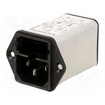 Разъем питания ac гнездо SCHURTER 4301.5005