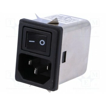 Разъем питания ac гнездо YUNPEN ELECTRONIC FYR06A3