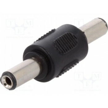 Переходник соединитель 5,5/2,1мм   PC2.1-MM