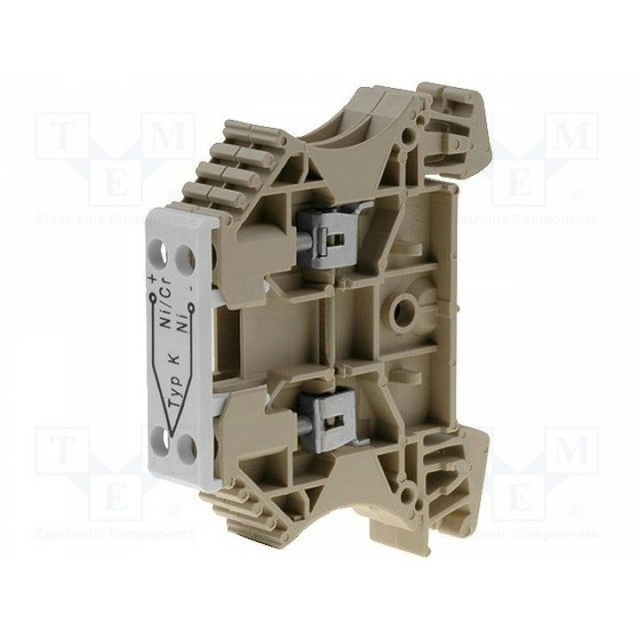 Соединитель на рейку 2, 5мм2 WEIDMÜLLER 1024100000 WDU 2.5TC TYP K (WDU2.5/TC-TYP-K)