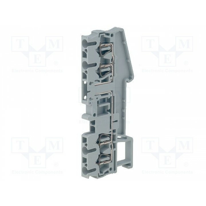 Соединитель на рейку 0, 08÷4мм2 PHOENIX CONTACT ST 2,5-QUATTRO-TG 3038451 (ST2.5-QUAT-TG)