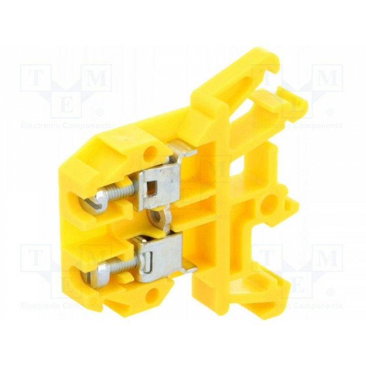 Соединитель на рейку 0, 5÷4мм2 POKÓJ ZUG-G4 A11-0101 (ZUG-G4-YE)