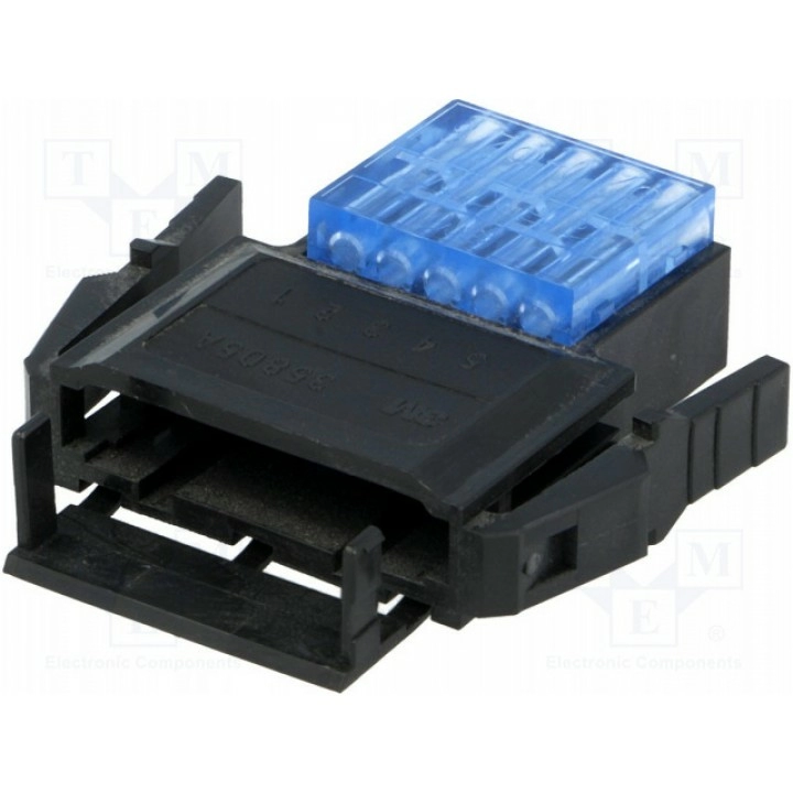 Разъем провод-провод/плата power clamp 3M 35805-6180-AP0 GF (35805-6180-AP0)