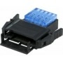 Разъем провод-провод/плата power clamp 3M 35805-6180-AP0 GF (35805-6180-AP0)