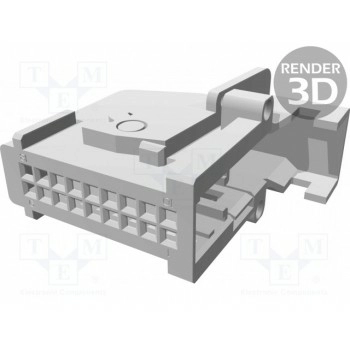 Plug cover pin 18 TE Connectivity 1379101-2