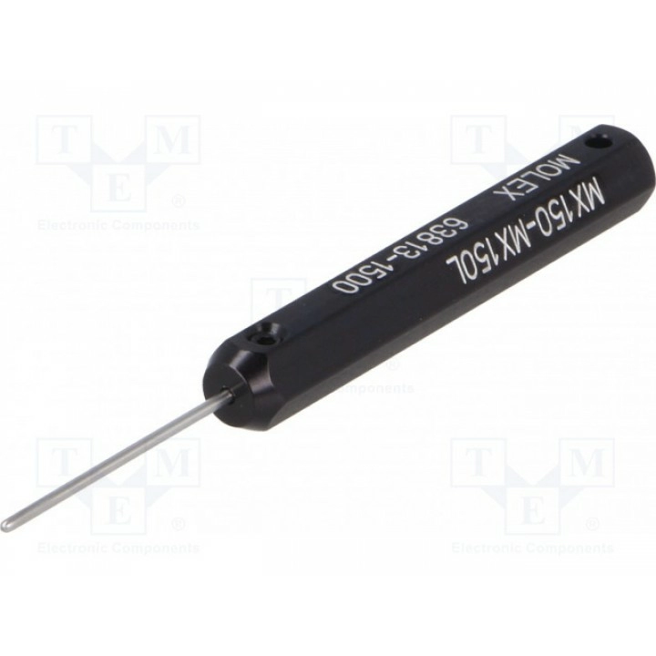 Инструмент для демонтажа контактов mx150, mx150l, spox<a title="molex 63813-1500" onclick="_trackevent('mx-63813-1500', 'thumbnail', 'pip') MOLEX 63813-1500 (MX-63813-1500)