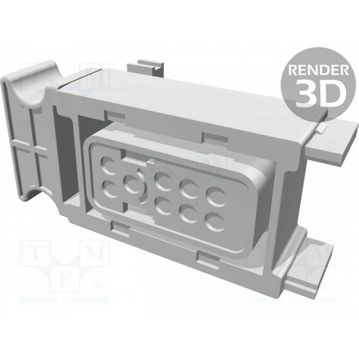Разъем круглый 2, 5мм system TE Connectivity 967354-3 (967354-3)