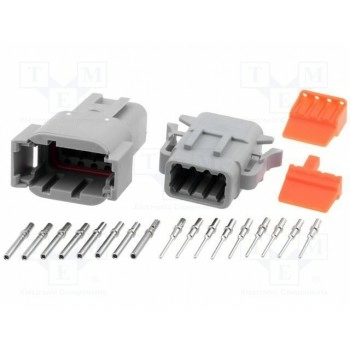Разъем провод-провод atm AMPHENOL ATM8PS-CKIT