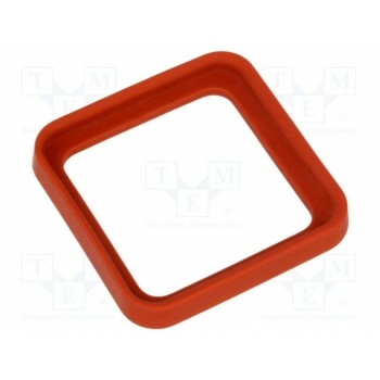 Прокладка фланцевая назначение gdm HIRSCHMANN 731532002 GDM 3-19 VMQ CORAL RED