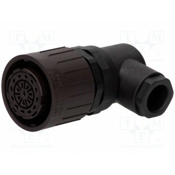 Разъем круглый вилка AMPHENOL C016 10F019 004 2