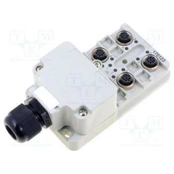 Разветвитель код a-devicenet / canopen WEIDMÜLLER 1701230000 SAI-4-M 5P M12