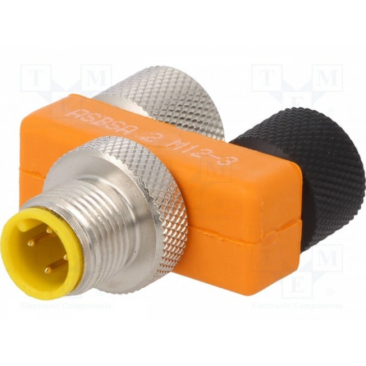 Тройник м12 "папа", 2 м12 "мама" LUMBERG AUTOMATION 58911 ASBSA 2 M12-3 (ASBSA2M12-3)