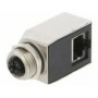 Адаптер гнездо rj45, м12 "мама" AMPHENOL RJS-12X08FF-RS7001 (RJS-12X08FF-RS7001)