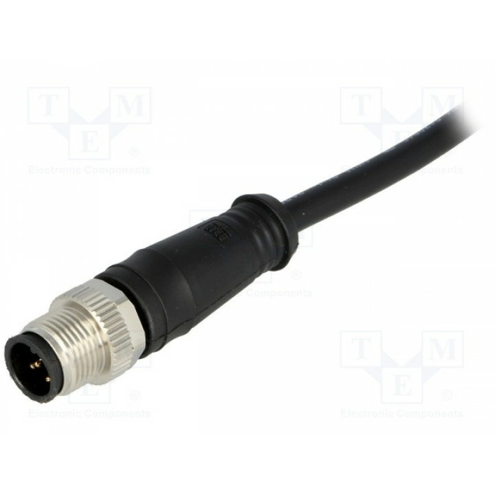 Вилка m12 MOLEX 120065-9528 (MX-120065-9528)