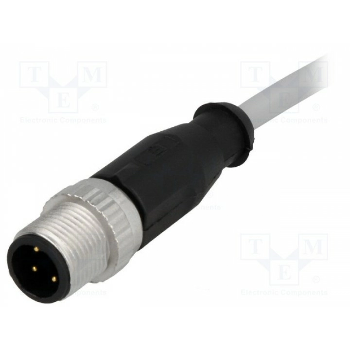 Вилка m12 HARTING 21348400484100 (21348400484100)