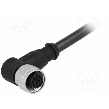 Вилка m12 HARTING 21348700C78020