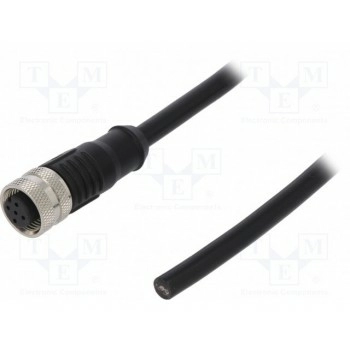 Вилка m12 DEGSON ELECTRONICS PM-M12A-05P-FF-SL8A01-00A(H)