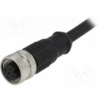Вилка m12 DEGSON ELECTRONICS SM12-PVT-A5F-2A010U