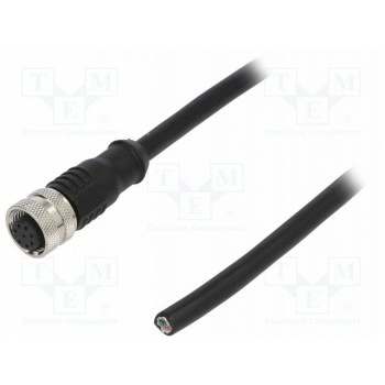Вилка m12 DEGSON ELECTRONICS SM12-PVT-A8F-2A010U