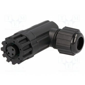 Вилка m12 AMPHENOL 12P-04BFFB-SR7001
