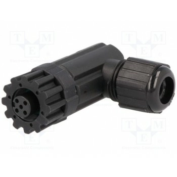 Вилка m12 AMPHENOL 12P-05BFFB-SR7001