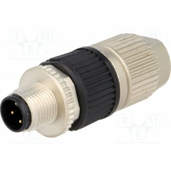 Вилка m12 HARTING 21032121305