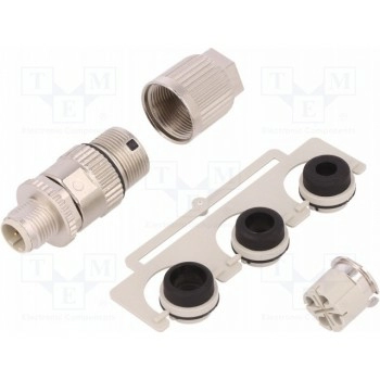 Вилка m12 HARTING 21032821405
