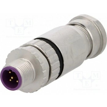 Вилка m12 HARTING 21033491501