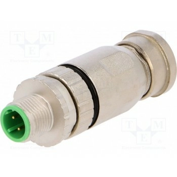 Вилка m12 HARTING 21033891402