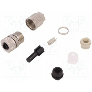 Вилка m12 HARTING 21038122405