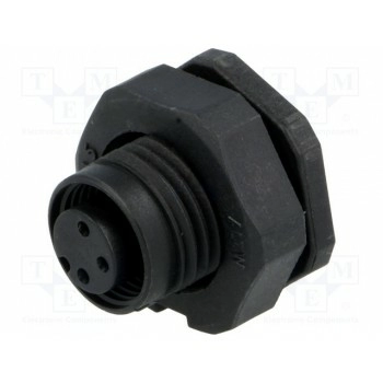 Гнездо m12 AMPHENOL LTW12P-03PFFP-SF8001