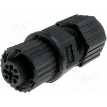 Вилка m12 AMPHENOL LTW12P-04BFFA-SL8001