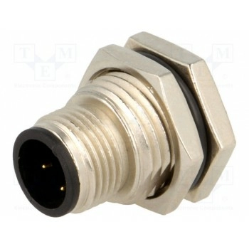 Гнездо m12 AMPHENOL M12A-03PMMS-SF8001