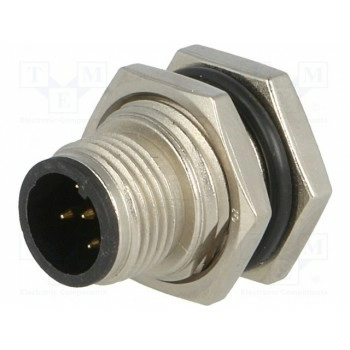 Гнездо m12 AMPHENOL M12A-05PMMP-SF8001