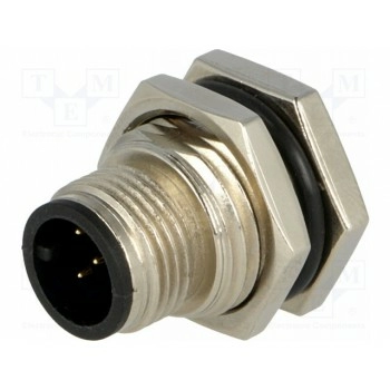 Гнездо m12 AMPHENOL M12A-05PMMS-SF8001