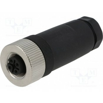 Вилка m12 DEGSON ELECTRONICS PB-M12A-05P-FF-SL7001-00AH