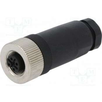 Вилка m12 DEGSON ELECTRONICS PB-M12B-05P-FF-SL7001-00AH