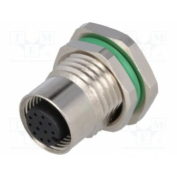 Гнездо m12 BULGIN PXMBNI12RPF12APCM16
