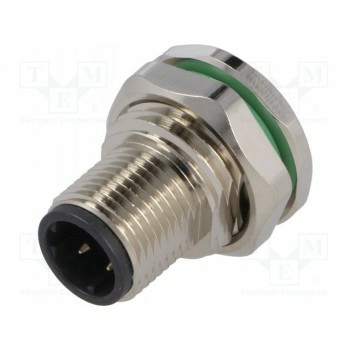 Гнездо m12 BULGIN PXMBNI12RPM04DPCM16