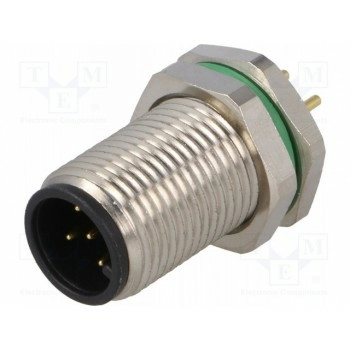 Гнездо m12 BULGIN PXMBNI12RPM05APCM12
