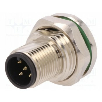 Гнездо m12 BULGIN PXMBNI12RPM05APCM16