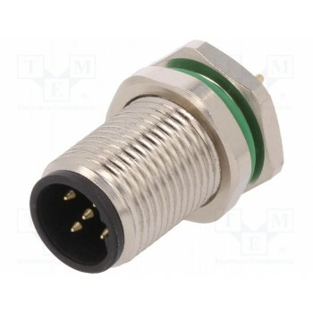 Гнездо m12 BULGIN PXMBNI12RPM05BPCM12